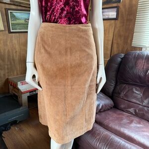 Vintage St John’s Bay Suede Skirt